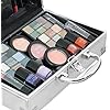 The Color Workshop - Bon Voyage Makeup Set - Fashion Train Case With Complete Professional Makeup Kit For Eyes, Face, Nails And Lips - Makeup Gift Set For Girls, Teenagers And Women - Beauty Case